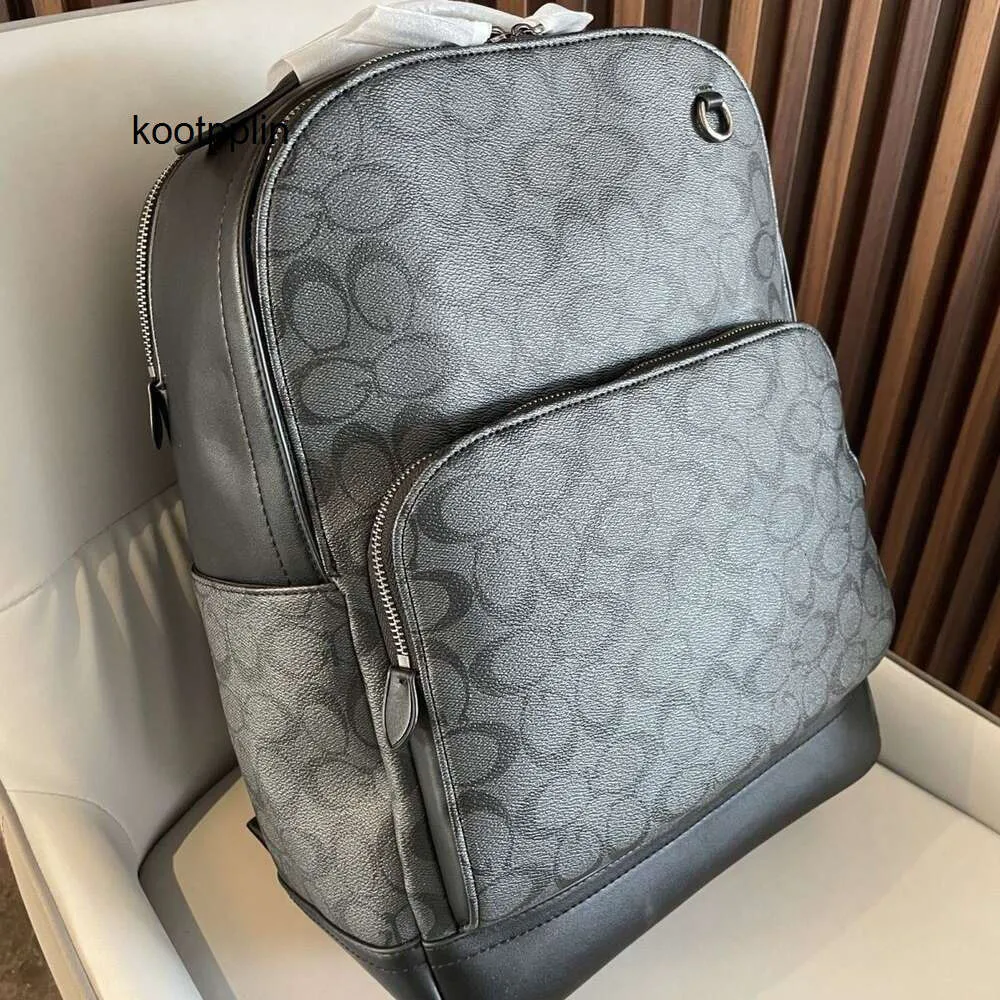 COA CHMEN Classic Fashion Backpack Importowany oryginalny super światłowód skórzany Ultra HD Logo Logo Super gładki zamek błyskawiczny Super gładki podróż duża pojemność 9HXR