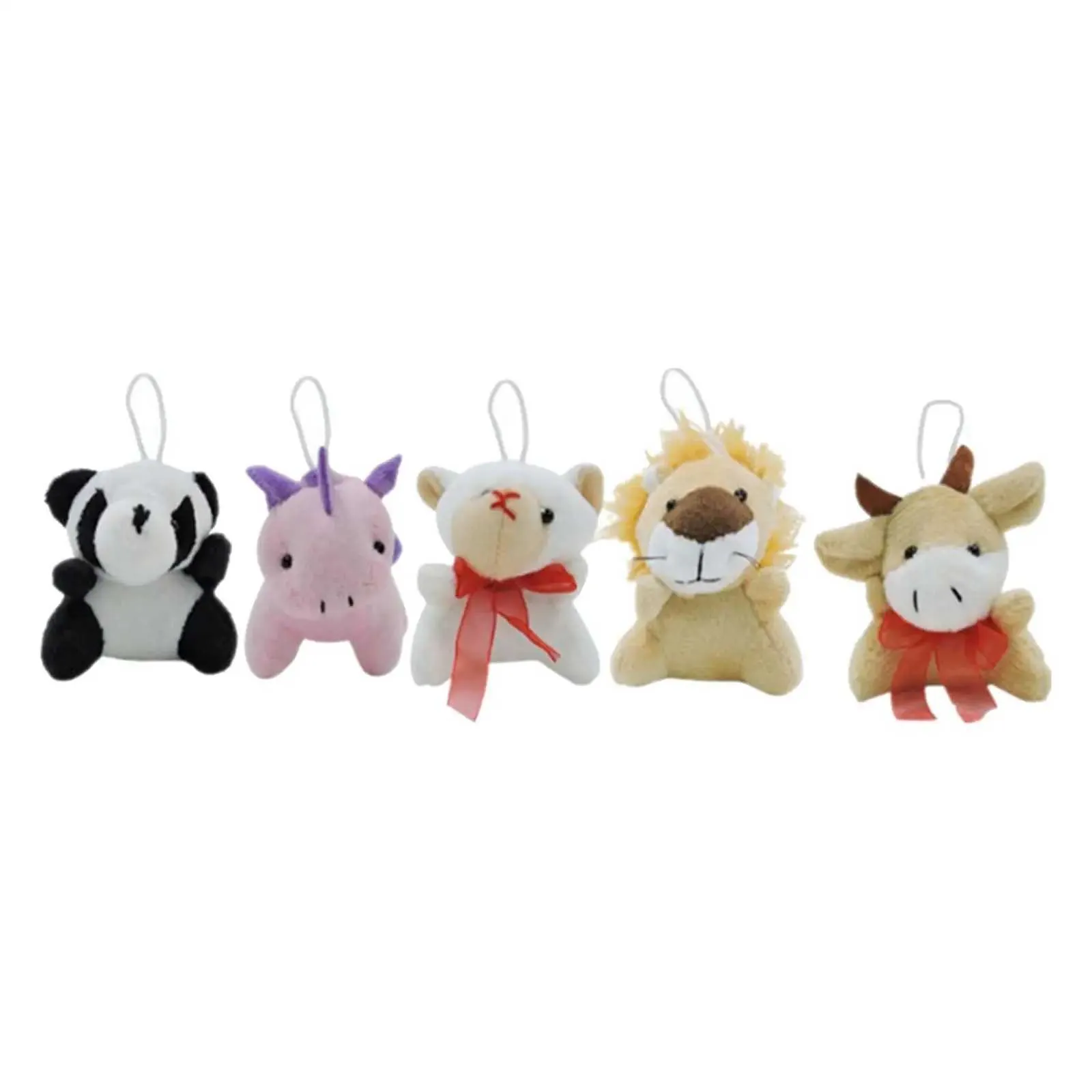12x Easter Eggs Filled Mini Plush Animal Toy for Kid Gifts Carnival Prizes