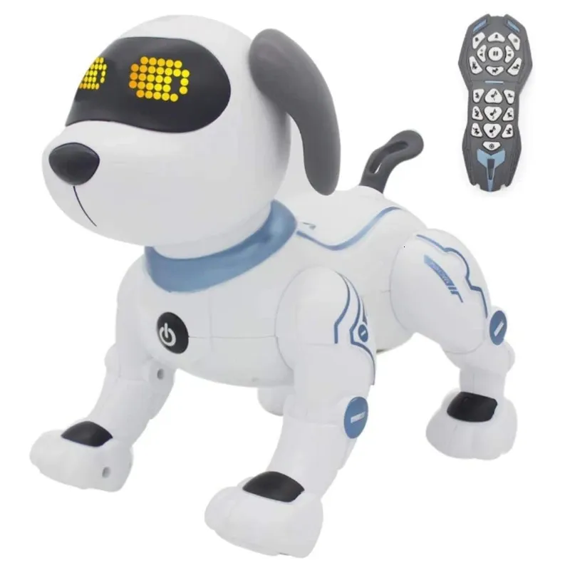 N80C télécommande chien RC robot cascadeur chiot danse Programmable jouet intelligent cadeau 240116