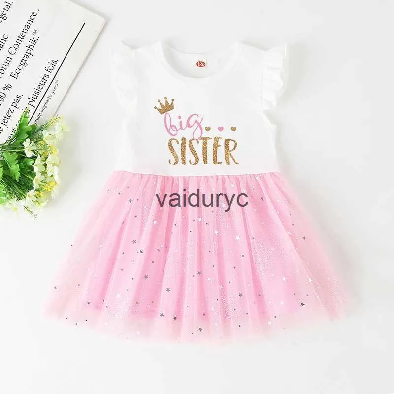 DHgate Adorable Pink Tutu Dresses for Little Girls Big Sister Little Sister Matching Outfits Baby Kids Maternity