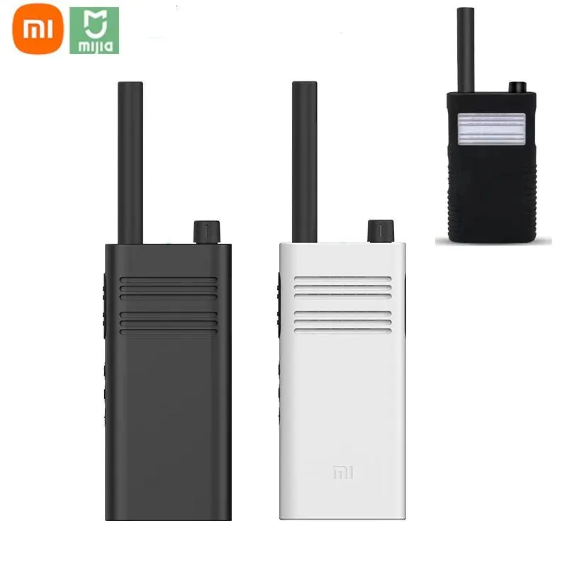 Talkie Originale Nuovo Xiaomi Mi Mijia Walkie Talkie Lite Civile 5Km Citofono Esterno Palmare Mini Radio Talkie Walkie Lavoro per Mihome app