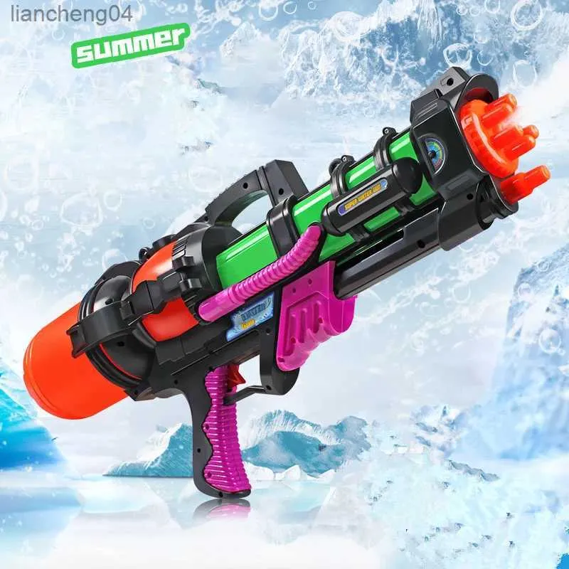 Sand Play Water Fun Children's Water Gun Water Spray Gun Water Fighting Game Outdoor Toys Gun For Kids Super Summer Holiday Beach Toys Party Games