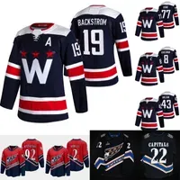 Hockey Jerseys  Darcy Kuemper Capitals Reverse Retro Jersey Alex Ovechkin John Carlson Tom Wilson T.J. Oshie Evgeny Kuznetsov Nicklas Backstrom