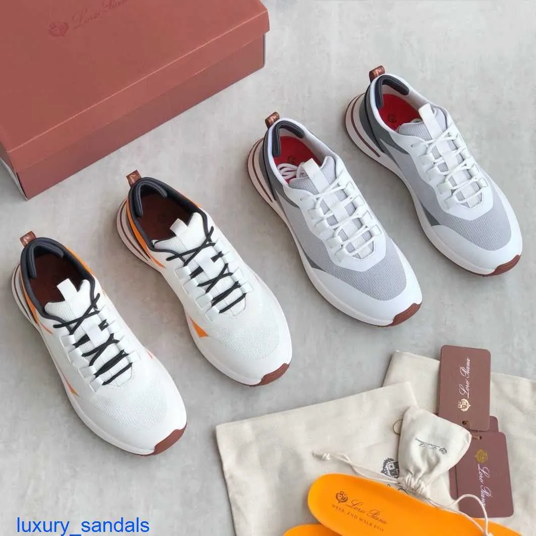 Week End Walk Sneakers Loropinas Casual Shoes Summer Mesh Cowhide Patchwork Casual Sports Mens Shoes LP JOGGING SOULTRA Lätt Ultrasoft och Fashio HB JWC7