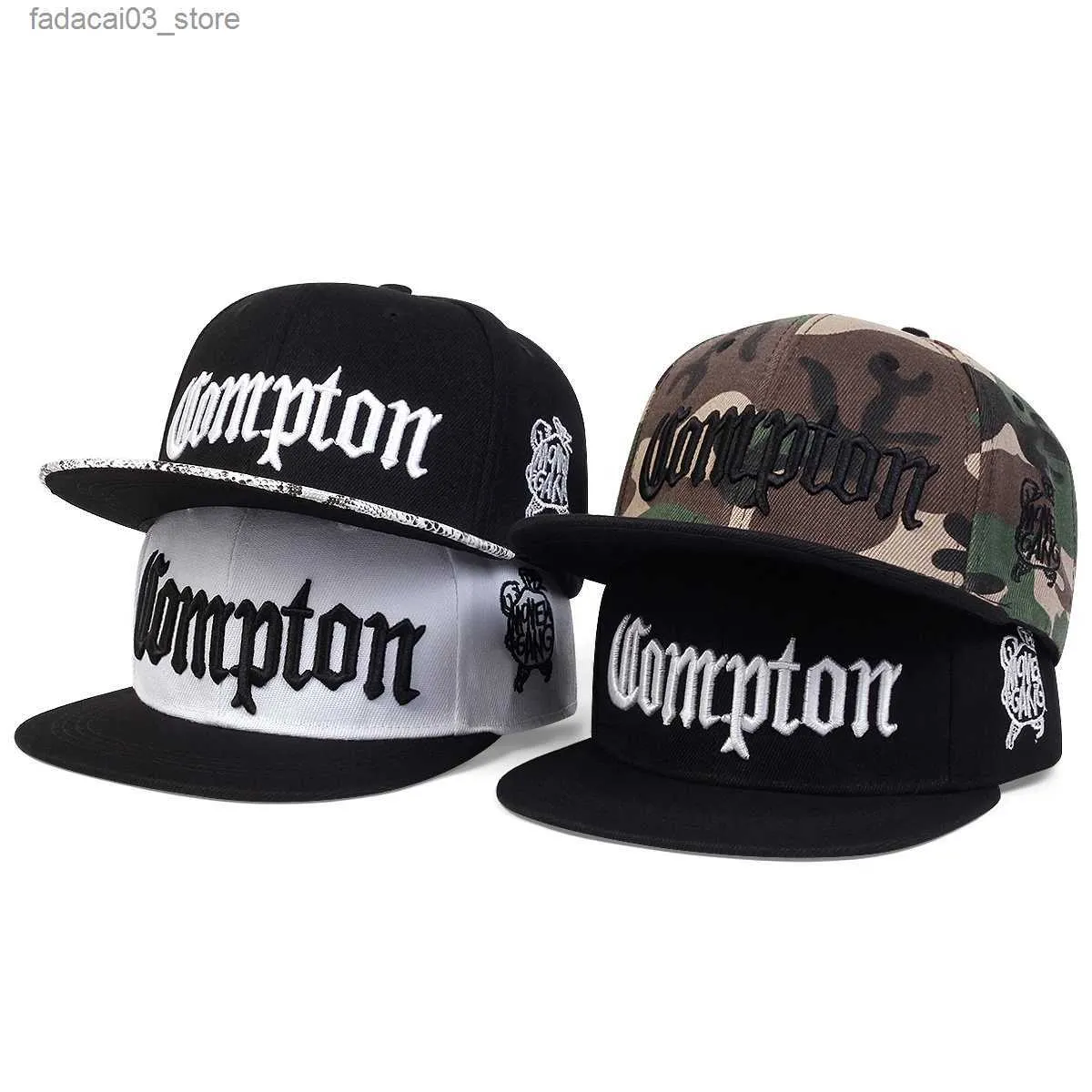 Ball Caps Men Compton Snapback Hats Bone Fashion Hip Hop Baseball Cap For Adult adjustable Sports leisure Caps Trucker caps Gorras Q240116