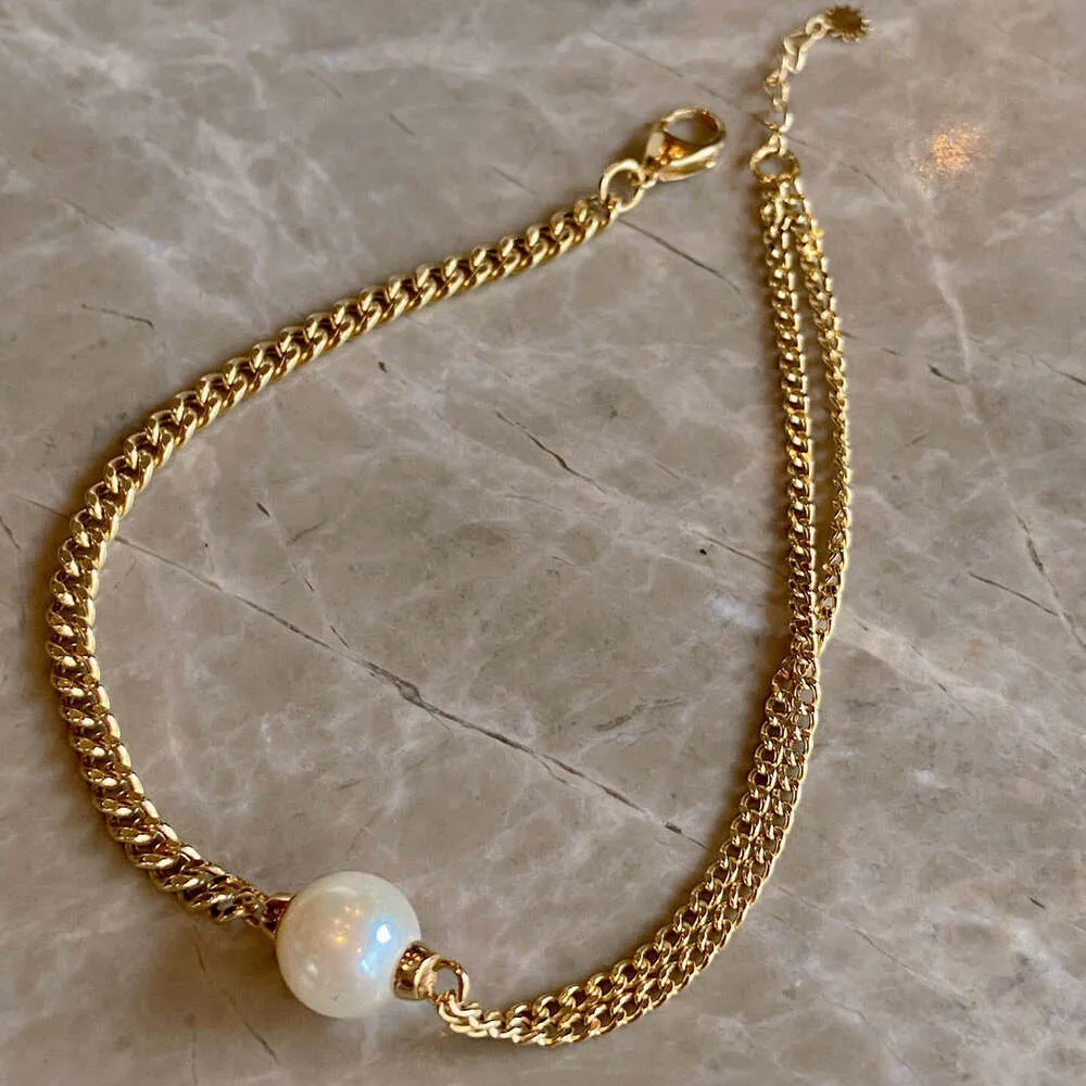 Bracelet de perles Akoya en or pur véritable Au750, bijoux fins pour femmes, nouvel arrivage