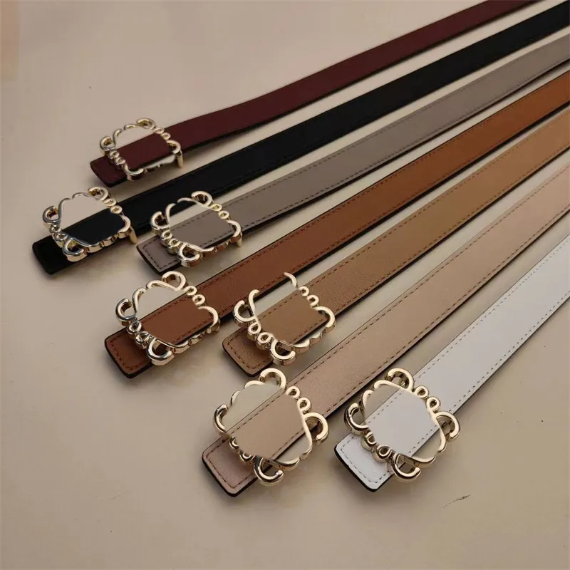 Women Belt Designer Luxury Midjeband 2,5 cm bredd Casual Trendy Cintura Ceintures Fashion Girdle Brand Leash läderbälten Lo Girls Girth