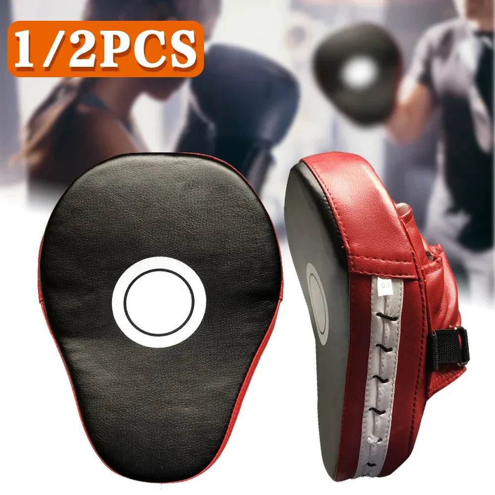 BoxingLow Kick Target Pad Boxer Gloves for MMA Karate Sanda Free Fight Kids Adults Sports Entertainment Martial Thai Training 240116