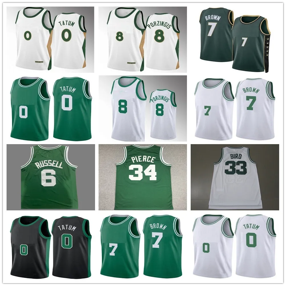 Jayson Tatum Jaylen Brown Basketball Jersey Jrue HolidayKevin
