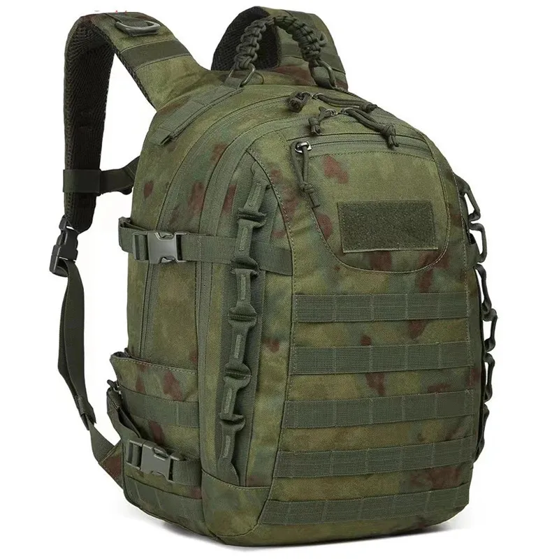 Военный тактический рюкзак, 3-дневный штурмовой рюкзак, армейские сумки Molle, 35 л, большой уличный водонепроницаемый рюкзак для пеших прогулок, кемпинга, путешествий, 1000D рюкзак 240116