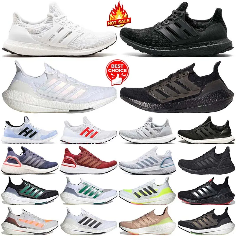 2021s 4.0 running outdoor shoes ultraboosts for mens womens Triple Black White Grey men women trainers sneakers fashion