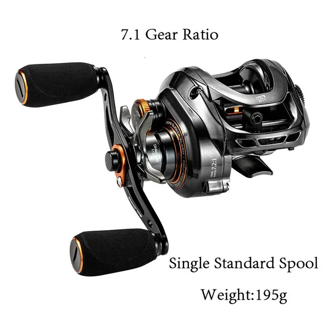 King GKA200 Pro Baitcasting Reel Fishing Reels 7.1/8.1 Gear Ratio 9KG Drag  Power 61 BB Drag Clicker Sound Baitcaster Reel 240116 From Bao06, $26.52