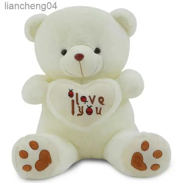 Animali di Peluche Ripieni 50/70 CM Ti Amo Orsacchiotto Grande Peluche con Cuore AMORE Regalo Morbido per San Valentino Compleanno per Ragazze