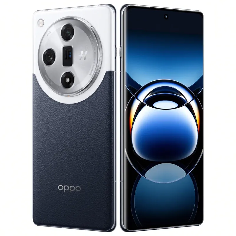 Téléphone portable d'origine Oppo Find X7 5G intelligent 16 Go de RAM 256 Go de ROM Dimensity 9300 64.0MP NFC 5000mAh Android 6.78 "120Hz OLED plein écran empreinte digitale ID téléphone portable étanche