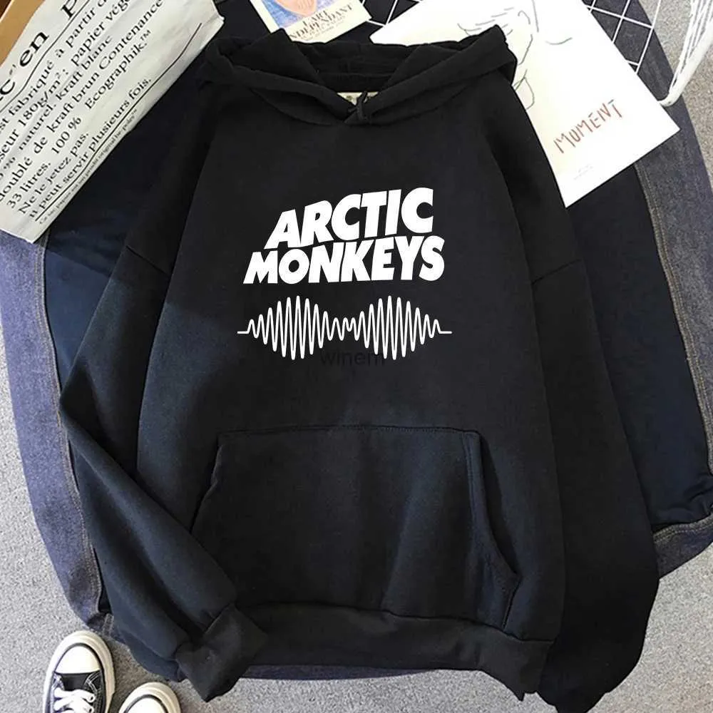 Sweats à capuche pour hommes Sweats à capuche Arctic Monkeys Sweat à capuche pour hommes et femmes Sweat à capuche Hip Hop pour hommes Top pour femmes Manteau pour garçons Rap 2023 Nouveau costume pour hommes Rock