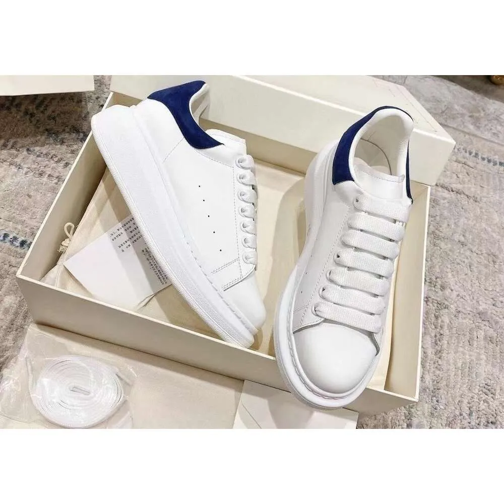 Skor Top Designer Casual Platform Sneakers White Black Leather Suede Veet Flats Lace Up Chaussur de Espadrill Sports Men Trainers Women Outdoor 50