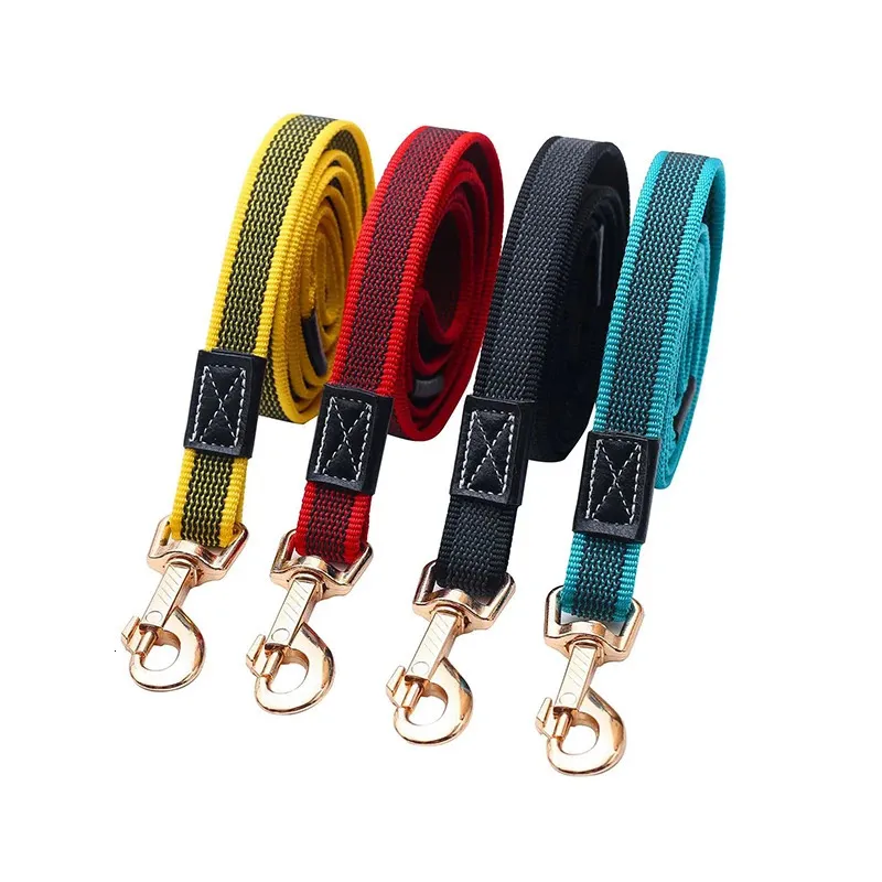 2M 5M Dog Dog Leash Lead Nonslip Rubber Nylon Training Walking Rope Work Works for Mediance Mediance كبير الكلاب الكبيرة 240115