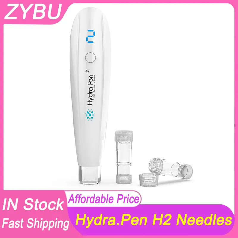 50 pezzi cartucce di aghi per penna microneedling professionale penna Hydra originale H2 siero automatico derma timbro miconeedle roller cura della pelle 12 pin Nano HS HR