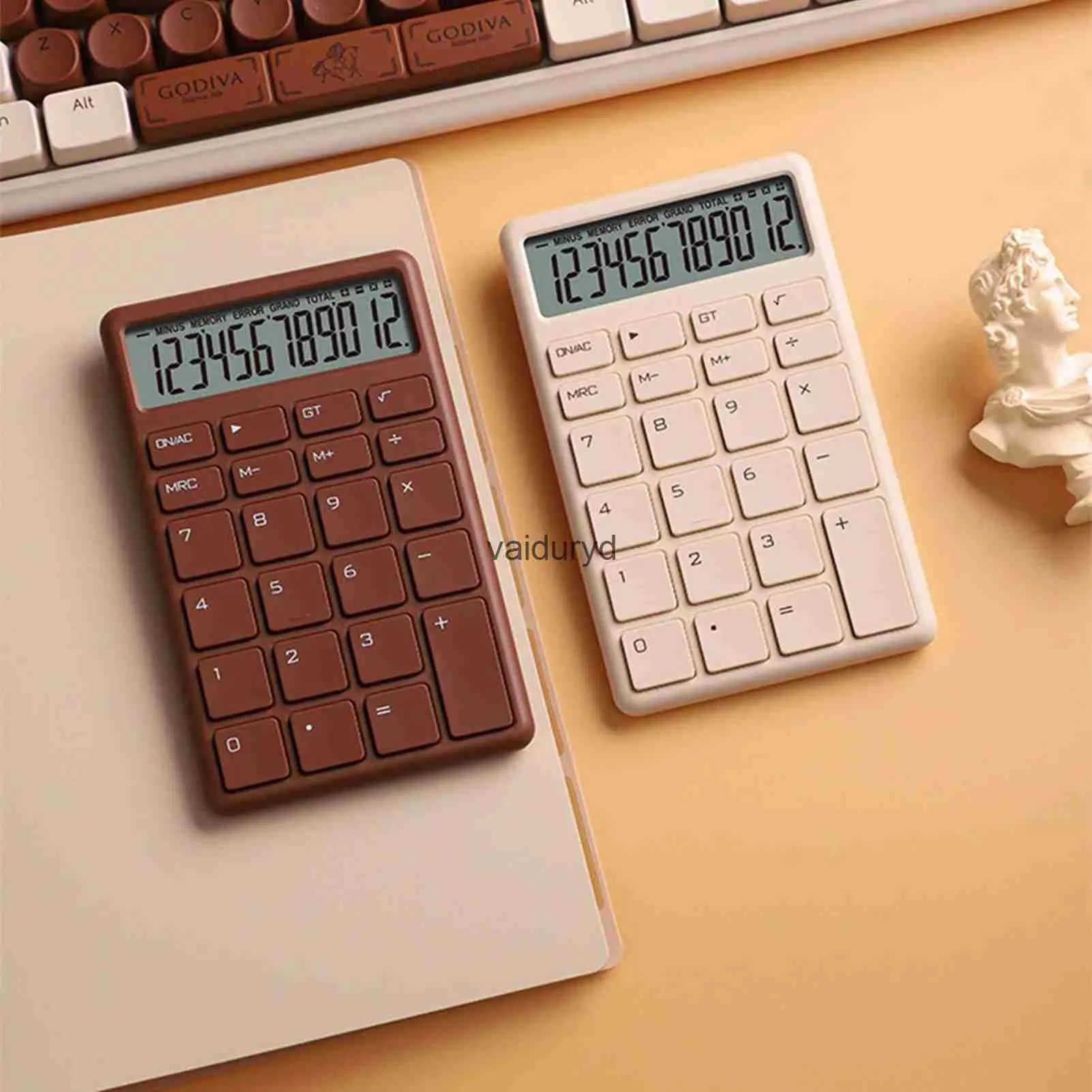 Calculatrices Calculatrice d'étudiant Conception simple Calculatrice de base Bouton haute sensibilité Calculatrice portable Fournitures de papeterie pour étudiantsvaiduryd