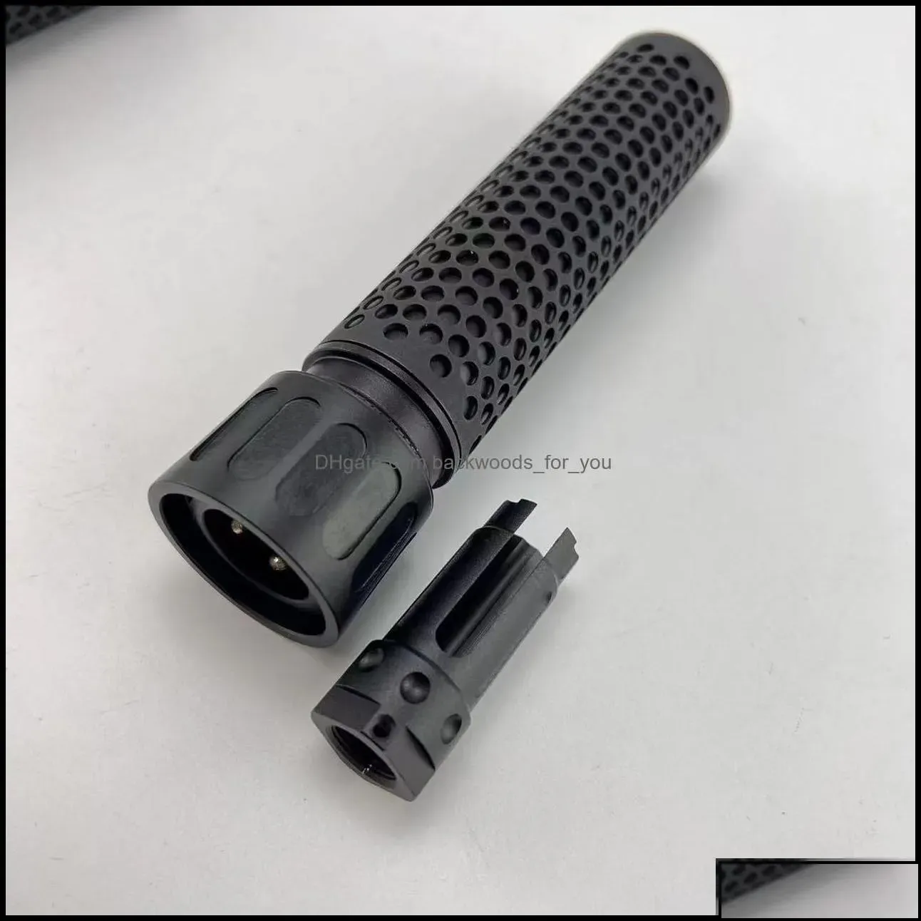 tactical accessories tactical accessories kac qdc compensator 14mm ccw negative thread comp for air soft wargame and simated shootin