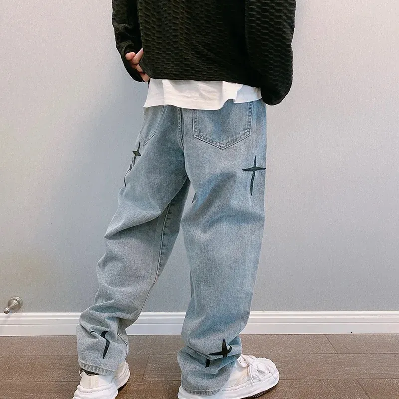 Galley Dept Jeans Erkekler Geni Bacak Kargo Pantolon Sokak Giyim Bol Men Moda Gev ek Duz Erkek Giyim Y2K Hip Hop Stil Erkek Pantolonlar Gallerie Ad Kot 786 Yi TL854.67 DHgate