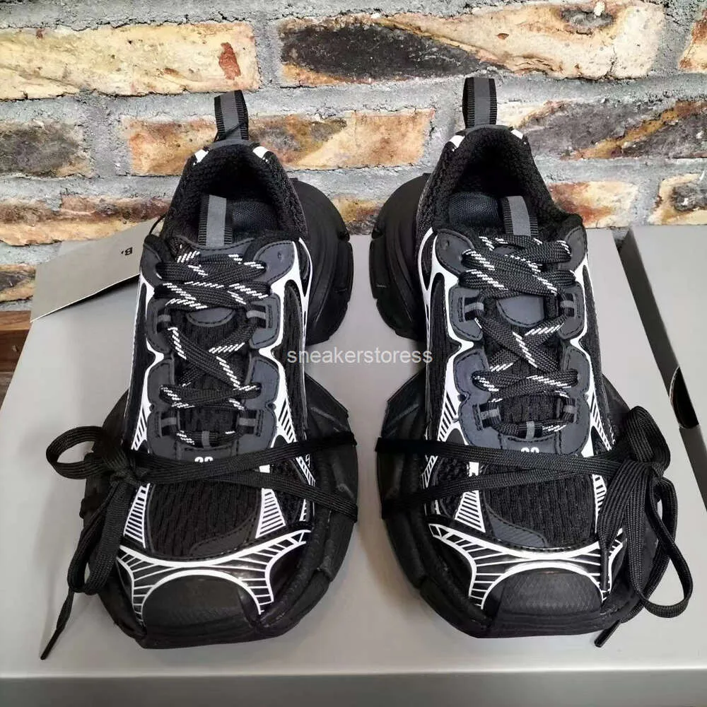 3XL Balencciaga Sneaker Ayakkabı Üçlü Snaval Sopeers Track Paris Nesil Kayışı Çift Yükseltilmiş Kalın Sole Casual Çok Yönlü Erkek Kadın Moda Spor Ayakkabı