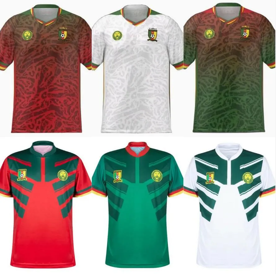 Cameroon soccer jerseys 23/24/25 Africa Cup Cameroonian football shirts ABOUBAKAR MBEUMO TOKO EKAMBI Maillot de camerounais ANGUISSA ONANA WOOH jersey