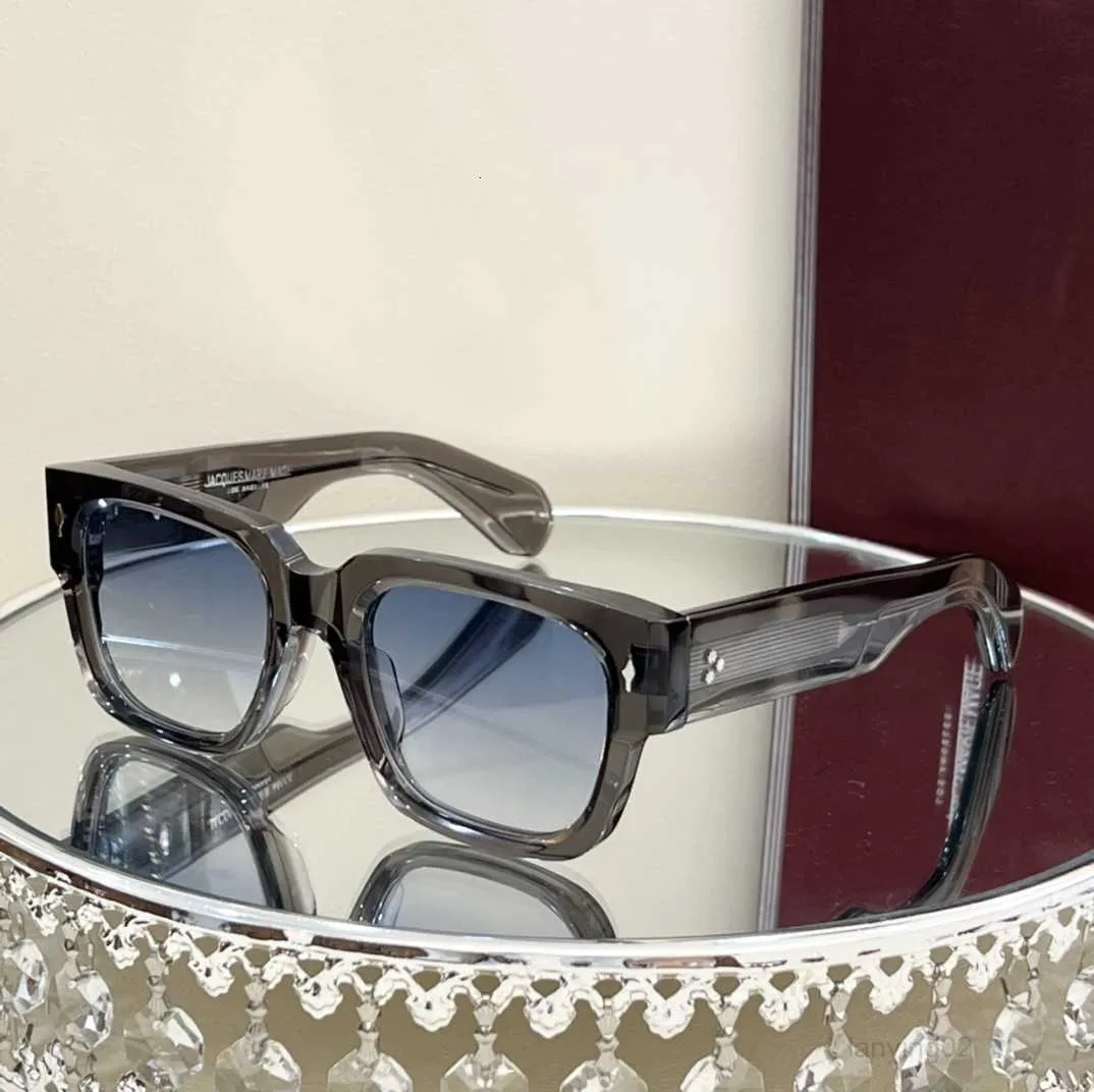Óculos de sol Top Quality Jmm Enzo Óculos Quadrados Retro Vintage Retangular Acetato Quadro para Homens Designer Marie Mulheres Mage OpticalI4OI