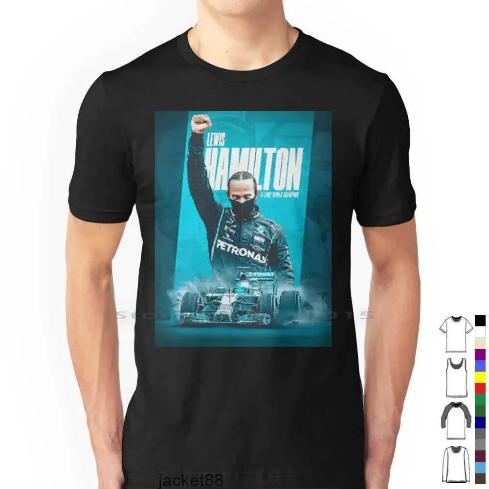 Lewis 44-2022 T Shirt 100% Cotton World Still I Rise 44 Team Formel Car 2022 Car F 1 Car Racing Petronas Motorsport Designs