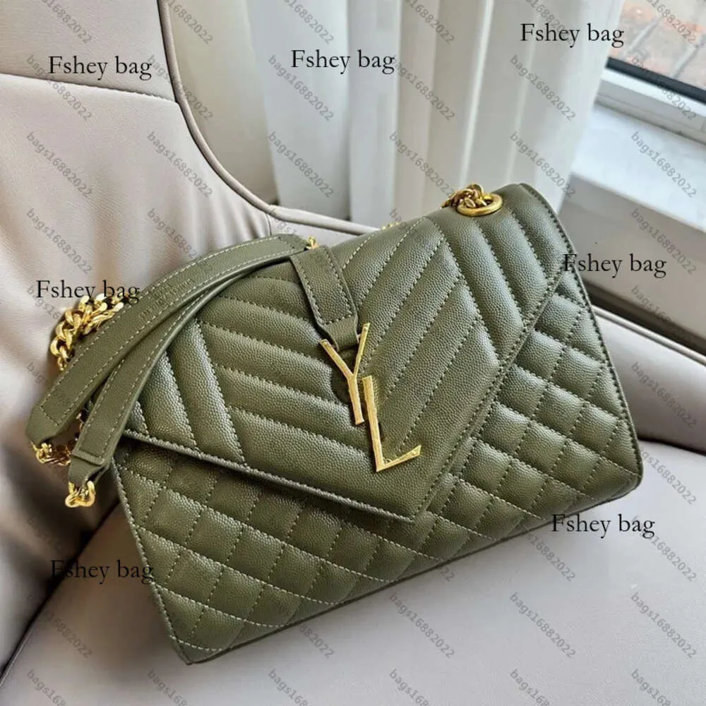 V-shaped quilted bag women crossbody bags famous classical designer messenger lady cross body bags handbag female tote Satchel purse black gold silver chain wallet