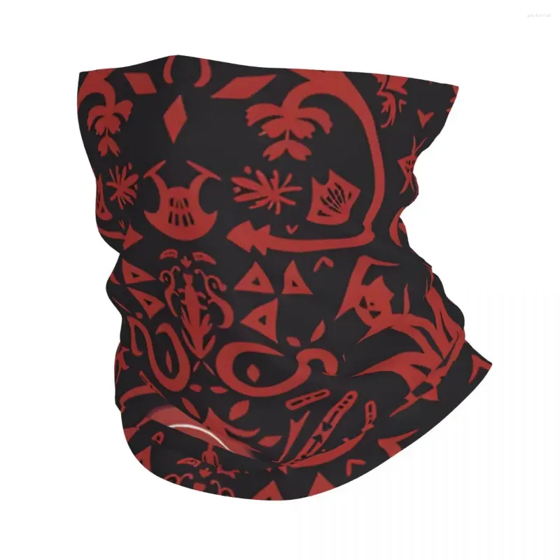 Sjaals Space Warrior Final Fantasy Game Bandana Neck Cover Gedrukt Motorcycle Motocross Gezichtssjaal Bivakmuts Fietsen Volwassen Winter