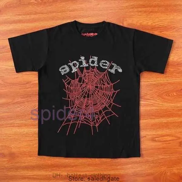 555ヒップホップカニエスタイルSP5DERTシャツスパイダージャンパーヨーロッパとアメリカンの若い歌手半袖Tシャツファッションスポーツ4 KNHB