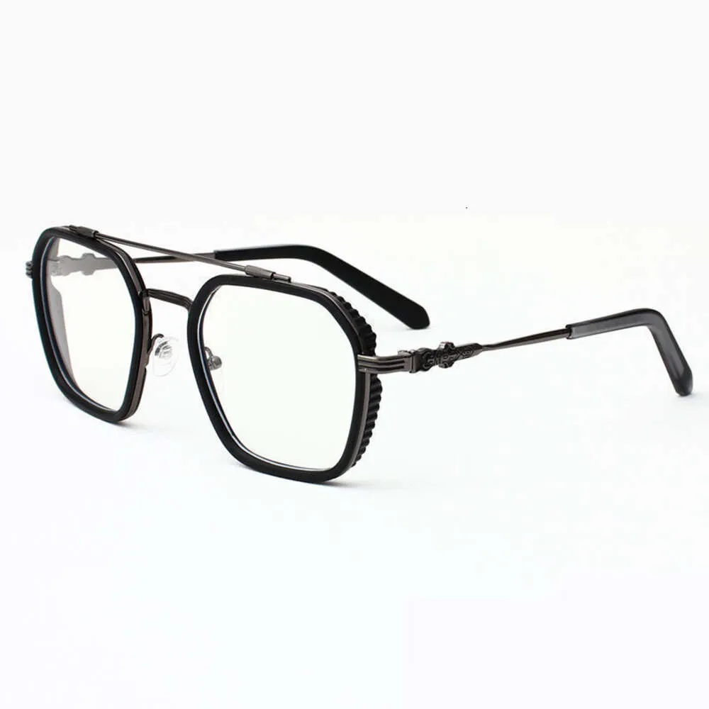 2024 Luxus-Designer-CH-Sonnenbrille für Herren und Damen, verchromt, Brillengestell, groß, Corolla, neuer modischer Schutz, Herz-Brillengestell, Herren-Unisex-Brille 6Z0W