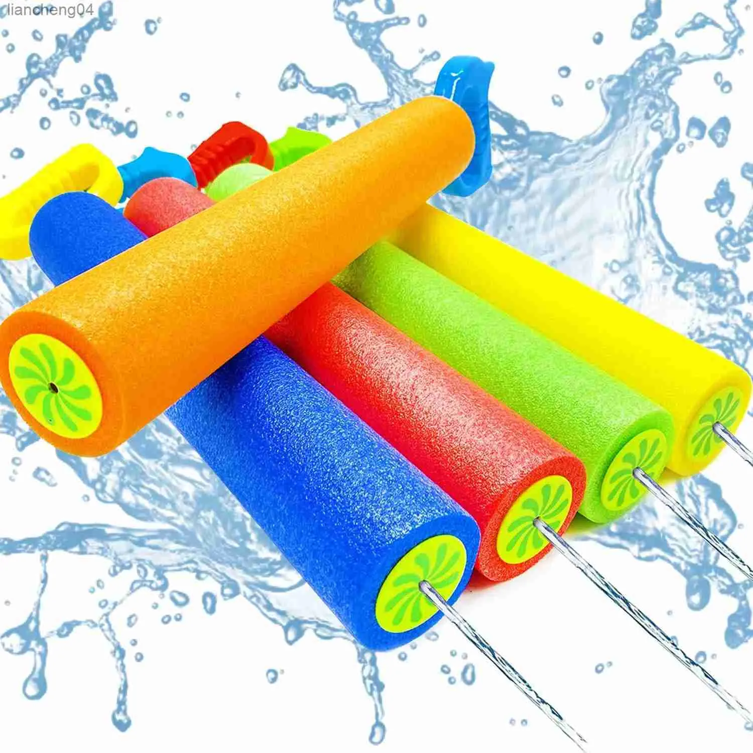 Sand Play Water Fun Foam Water Shooter Water Gun Blaster Pool Toys For Kids Adults Swimming Beach Summer Outdoor Water Fighting Game Aktiviteter