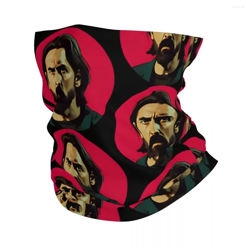 Foulards personnage Bandana cache-cou imprimé moto Club Alan Wake années 90 jeu d'horreur foulard cagoule randonnée unisexe adulte hiver