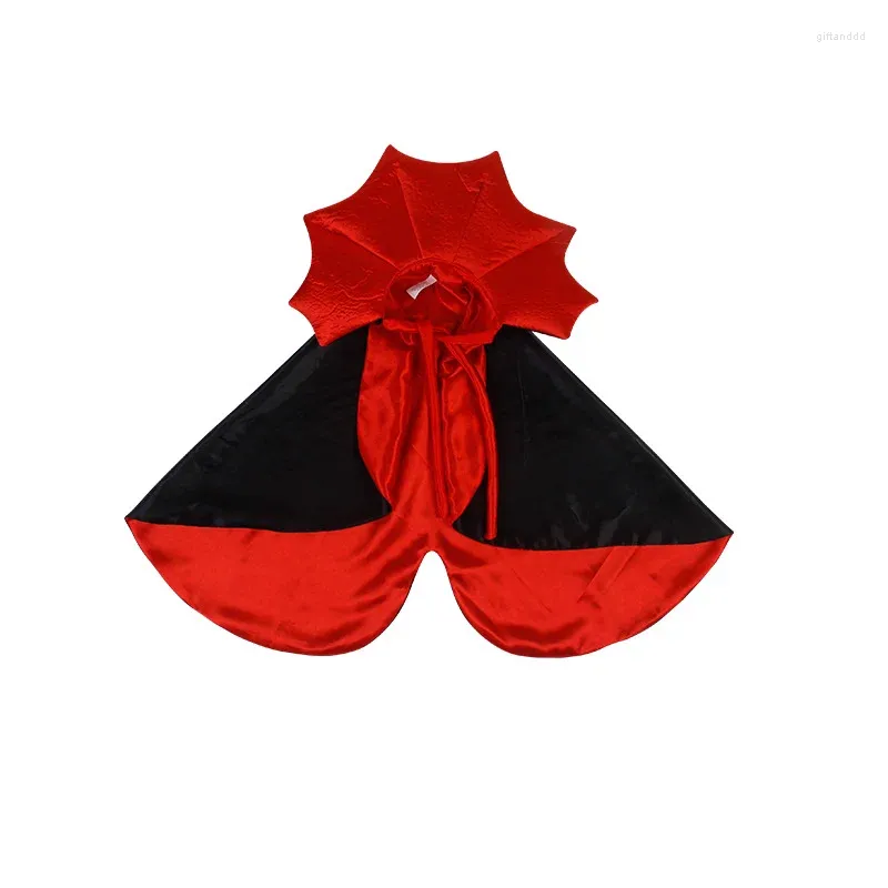 Costumi per gatti Divertente Halloween Pet Cosplay Mantello da vampiro per cani di piccola taglia Gattino Cucciolo Vestito Kawaii Accessori per vestiti Regalo