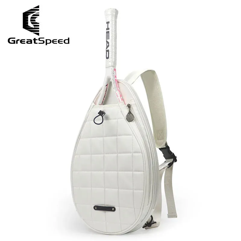 Greatspeed erkek kadın tenis çanta modern tasarım açık kapalı tenis badminton squash omuz çantası gençler tenis padel çantaları 240115