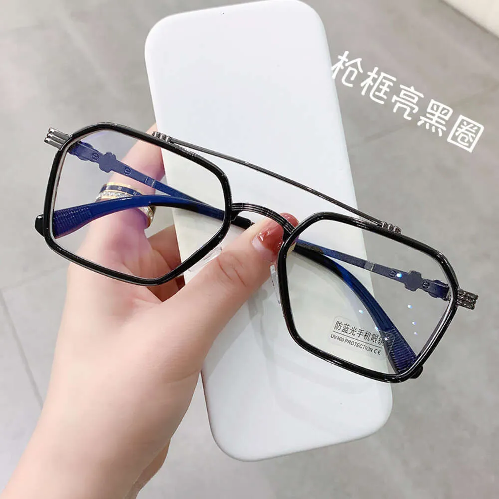 2024 Luxury Designer CH Sunglasses for Women Chromes Glasses Frames Mens New Metal Flat Lens Popular Equipped Myopia Heart Eyeglass Frame Eyewear HGWC