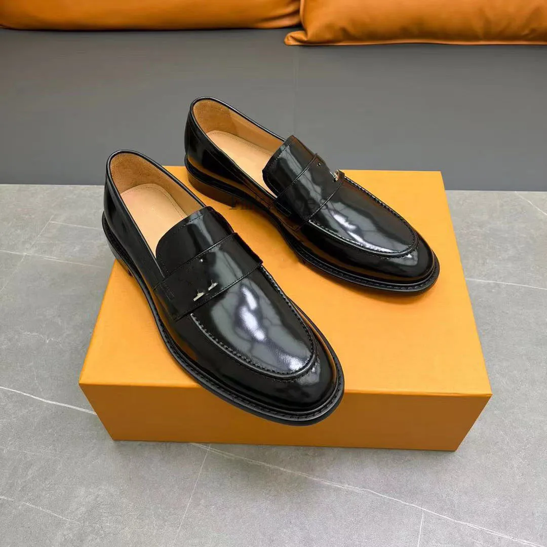 디자이너 남자 댄디 로퍼 신발 진짜 가죽을위한 진짜 가죽 드레스 신발 2024 새로운 브랜드 고품질 스웨이드 모카신 대형 Zapatos de Hombre Size 38-47 1.9 06
