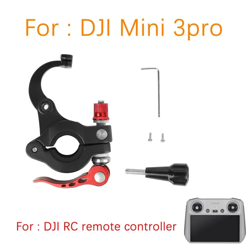 Support Vélo Pour Télécommande DJI RC 2/RC - Compatible Drones Mavic 4 Pro, Mini 4 Pro, Air 3S, Etc.
