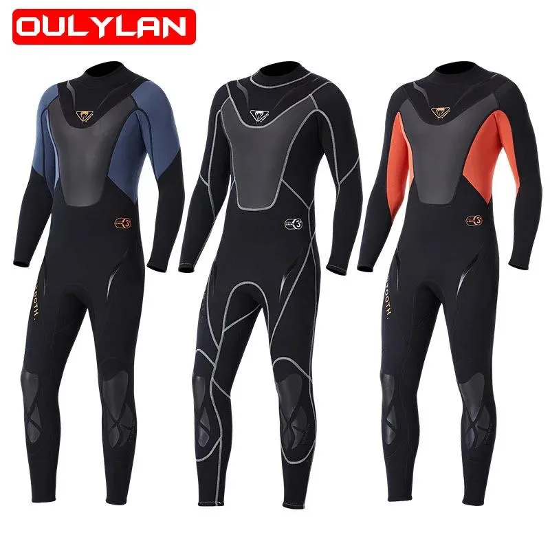 Indossare uomini di oulylan muta in neoprene 3 mm Sumpa da surf kitesurf snorkeling da bagno inverno guardie per la pesca immersioni