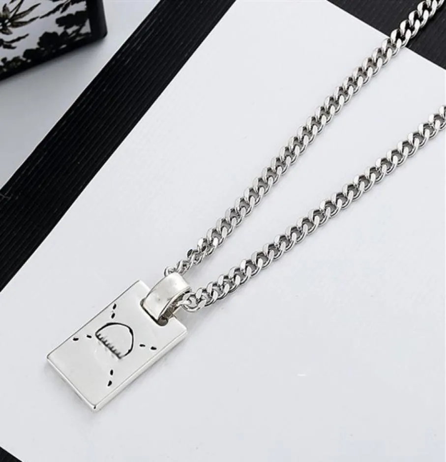Topp lyxig designer halsband charmkedja original design stor kvalitet kärlek halsband för unisex mode smycken leverans5860145