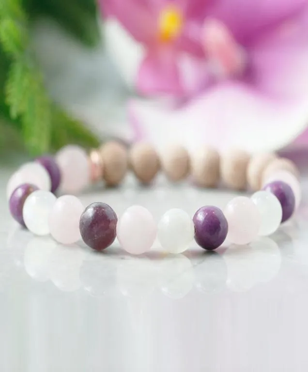 MG1098 New Design Grief and Loss Bracelet Healing Crystals Emotional Healing Bracelet Vintage Design Anxiety Energy Protection Bra8026224