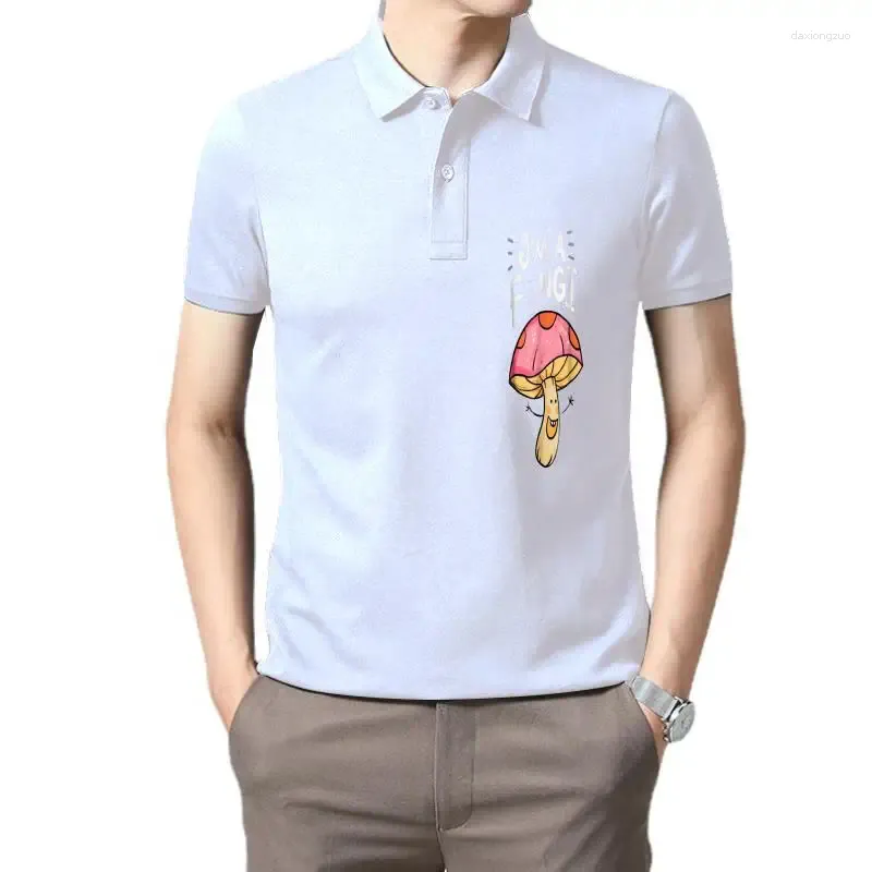 Polos pour hommes Je suis un t-shirt de champignons pour les champignons de légumes Food Lover Fun T-shirt Hommes Imprimer Casual Coton