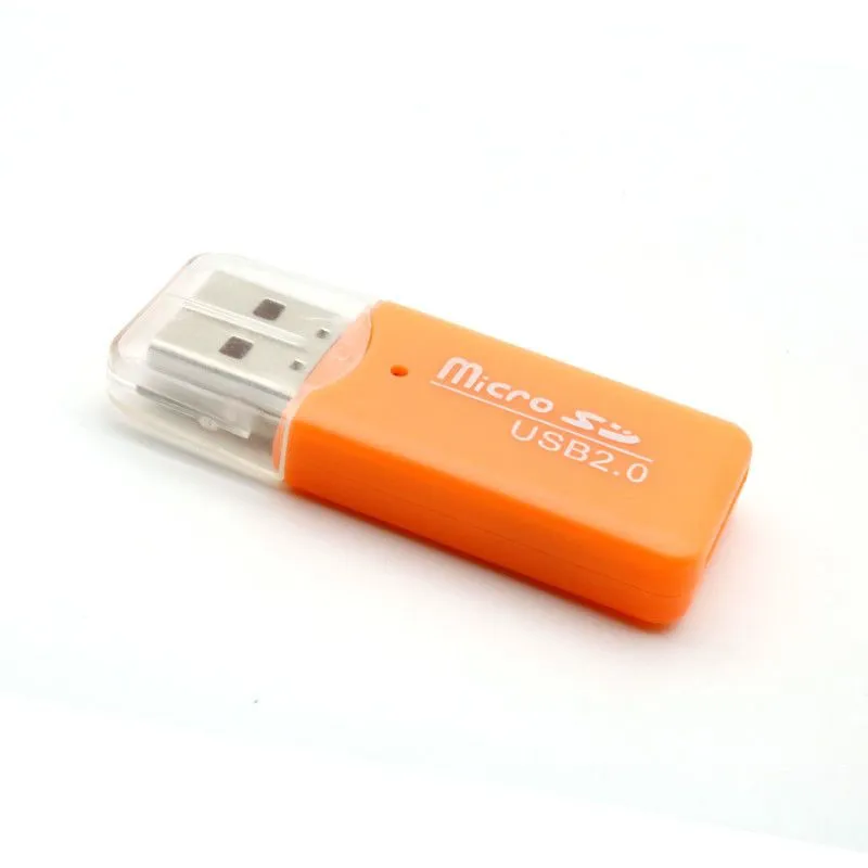 Считыватели карт памяти TF Card USB Reader в металлическом корпусе практичный 75767
