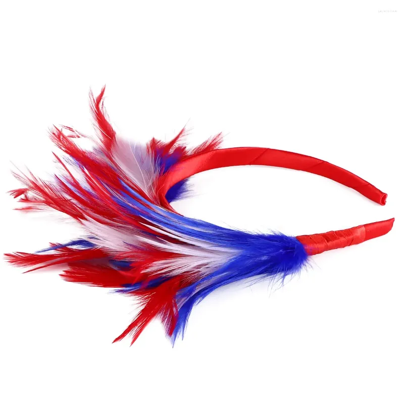 Bandana's jaren 1920 Fascinator hoofdband carnaval zendspoel prom haar voor evenementen bruiloft theekransje blauw rood