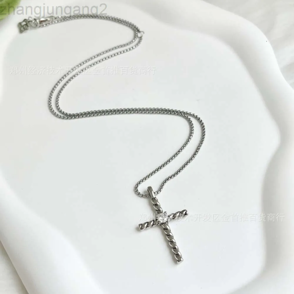 David Yuman – bijoux de créateur, Bracelet Xx croix, pendentif en diamant unique, collier clavicule, vente rapide