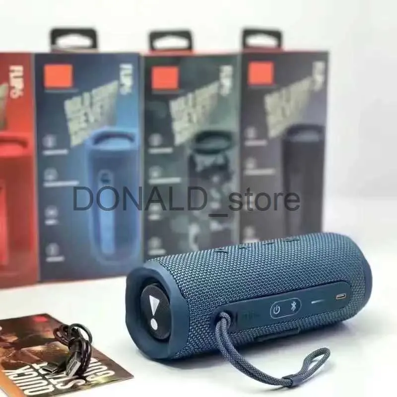 ポータブルスピーカーFlip6 Bluetooth Audio Multi-Function Outdoor Portable Subofer Wireless Home TheatreデュアルスピーカーTWS CAIXA DE SOM J240117