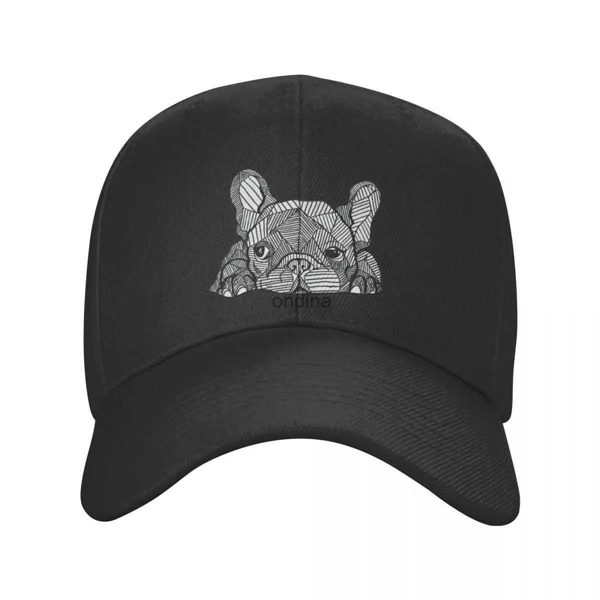 Ball Caps Klassische Französische Bulldogge Baseball Kappe Männer Frauen Einstellbar Unisex Frenchie Hund Papa Hut Outdoor Snapback Caps Trucker Hüte YQ240117