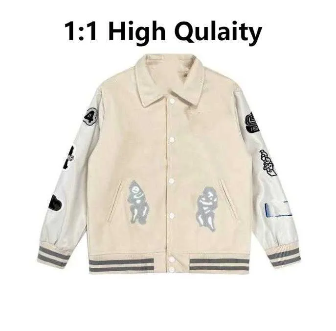 23ss Designer Herenjas Street Fashion Dierenluxe Klassiek Kleur Letters Een verscheidenheid aan stijlen Luxe merk Capuchon High-end Casual Honkbaluniform k0